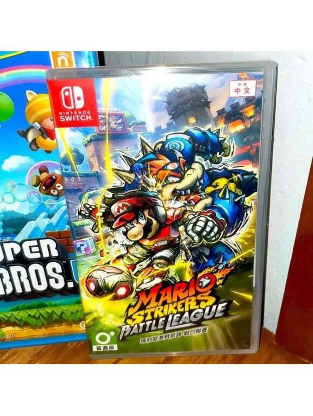 Mario Strikers Battle League Nintendo Switch Free Region HK Version